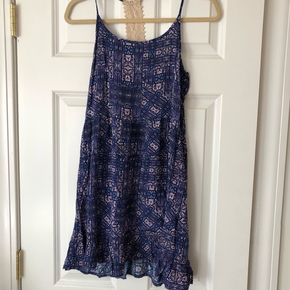 Pink Rose Casual Sundress Beach Cover Up Size small Summer Dress